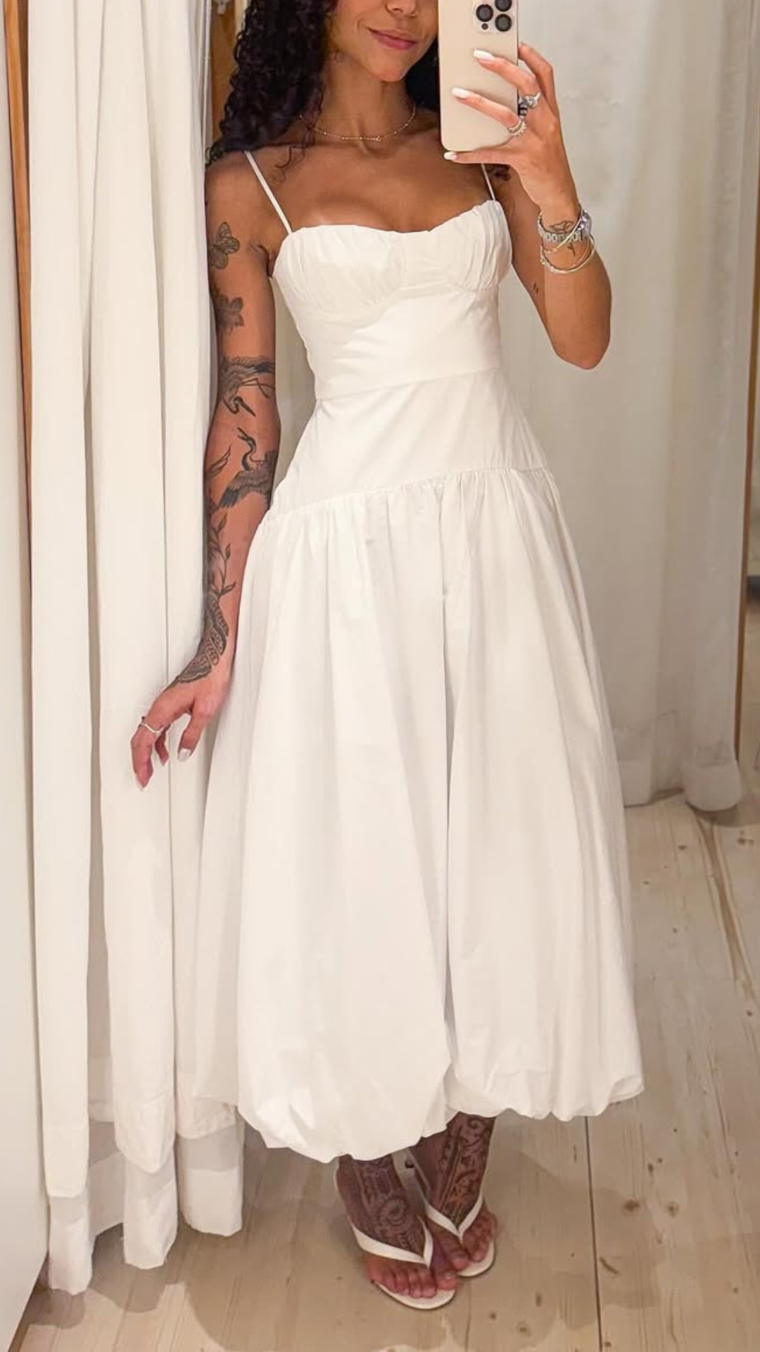 345886 | Vestido Balonê Alcinhas Meia Taça