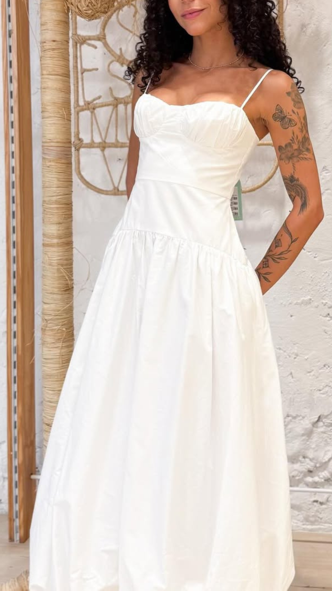 345886 | Vestido Balonê Alcinhas Meia Taça