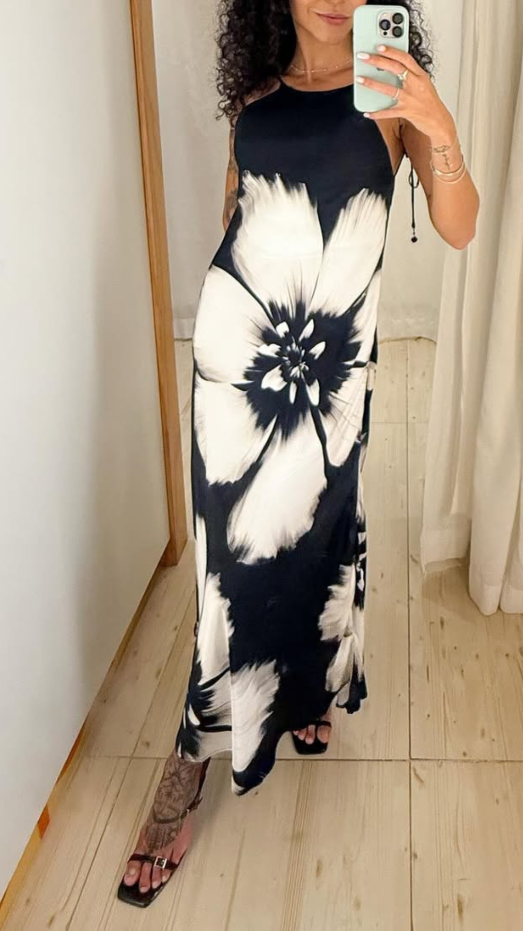 346340 | Vestido Longo Estampado Maya